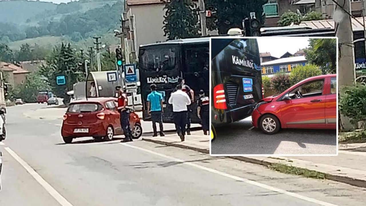 Yolcu Otob S Ne Arkadan Arpt Yaral Zonguldak Pusula Son Dakika