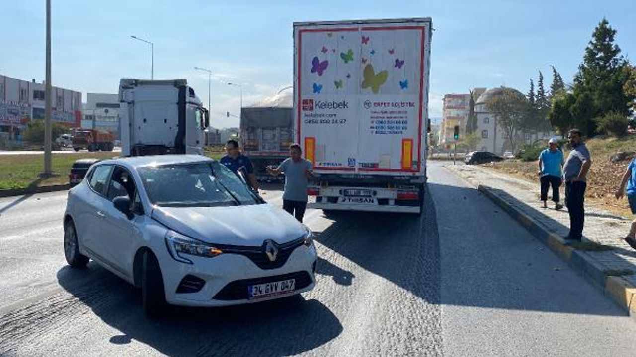 Otomobil Tir A Arkadan Arpt Yaral Zonguldak Pusula Son Dakika