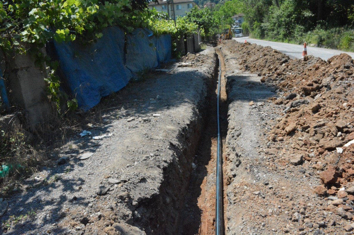 Metrelik Su Hatt Yenileniyor Zonguldak Pusula Son Dakika Haberleri