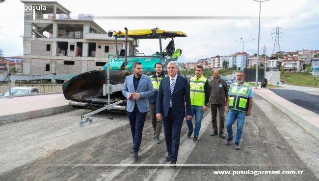 3 ilçenin bağlantı sağlayan yolda çalışmalar devam ediyor Zonguldak