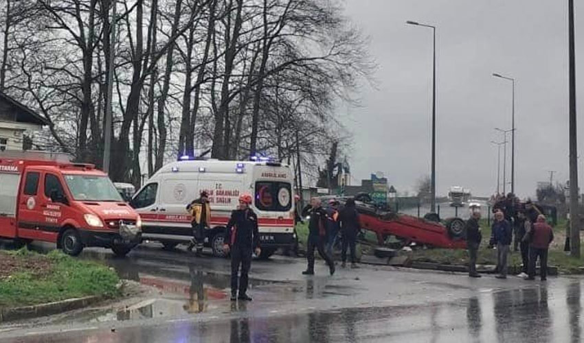 Takla Atan Otomobil Orta Ref Je Kt Yaral Zonguldak Pusula Son