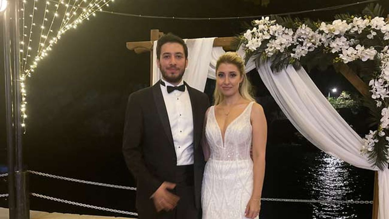 Diş Hekimi Deniz Çalıcıoğlu ile Psikolog Sena Tosun evlendi