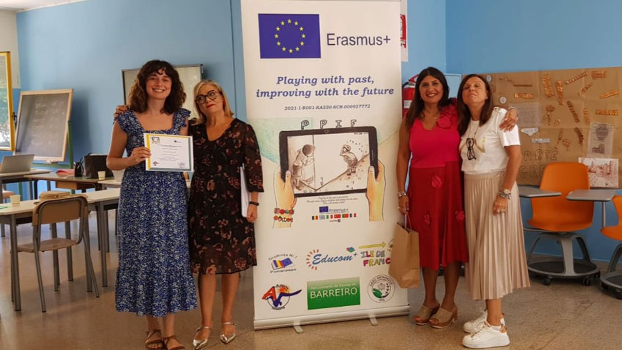 Göbü Ortaokulu Erasmus+ ‘Final Meeting’ projesi kapsamında Taranto’ya gitti