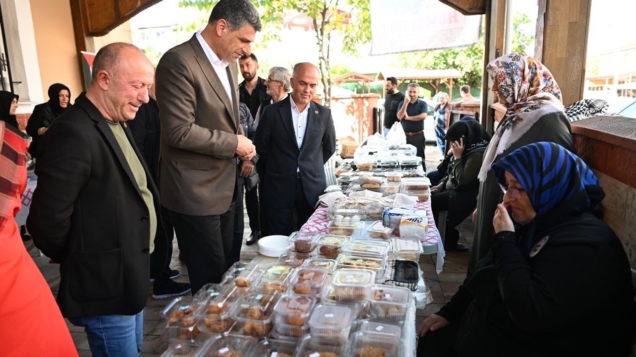 Filisten’e destek için panayır açtılar