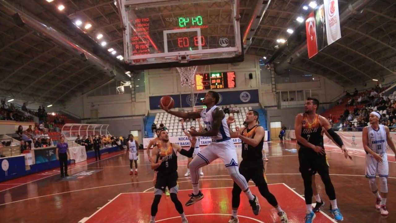 Türkiye Basketbol Ligi: Kocaeli BŞB Kağıtspor: 68 - Mersin Büyükşehir: 83