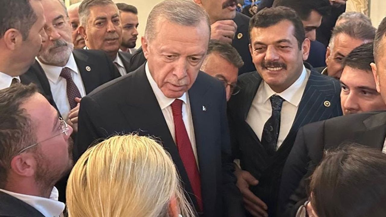 Muammer Avcı, Recep Tayyip Erdoğan ile fotoğraf çektirmeyi başardı!