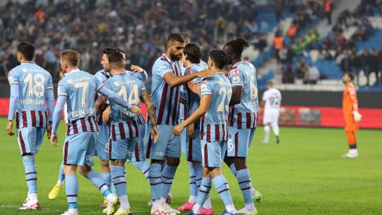 Trabzonspor ara vermedi; rota Gaziantep FK