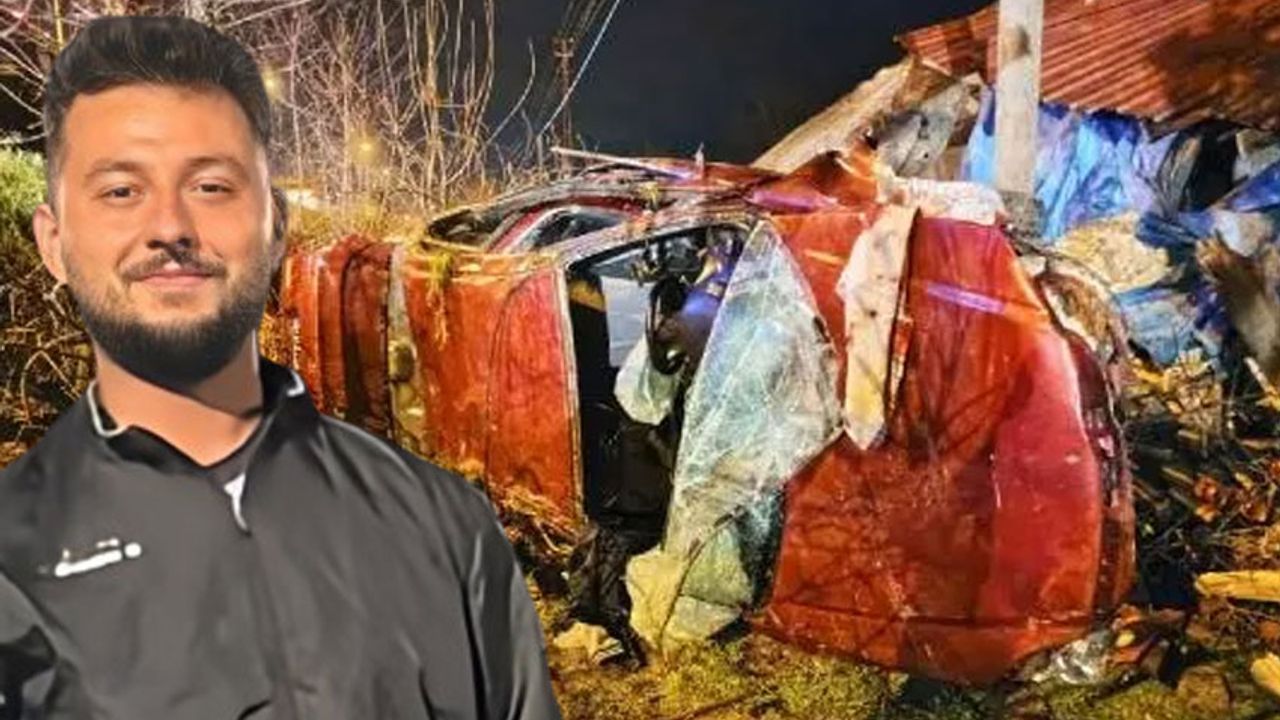 Otomobil evin bahçesine düştü; Amatör futbolcu Burak Karaköse yaşamını yitirdi