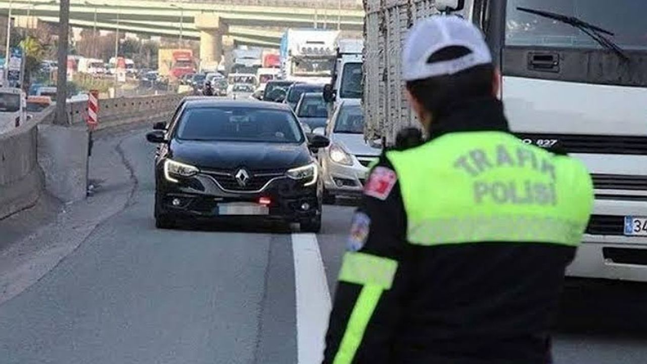 'Çakar' denetimi: 807 sürücüye ceza yağdı