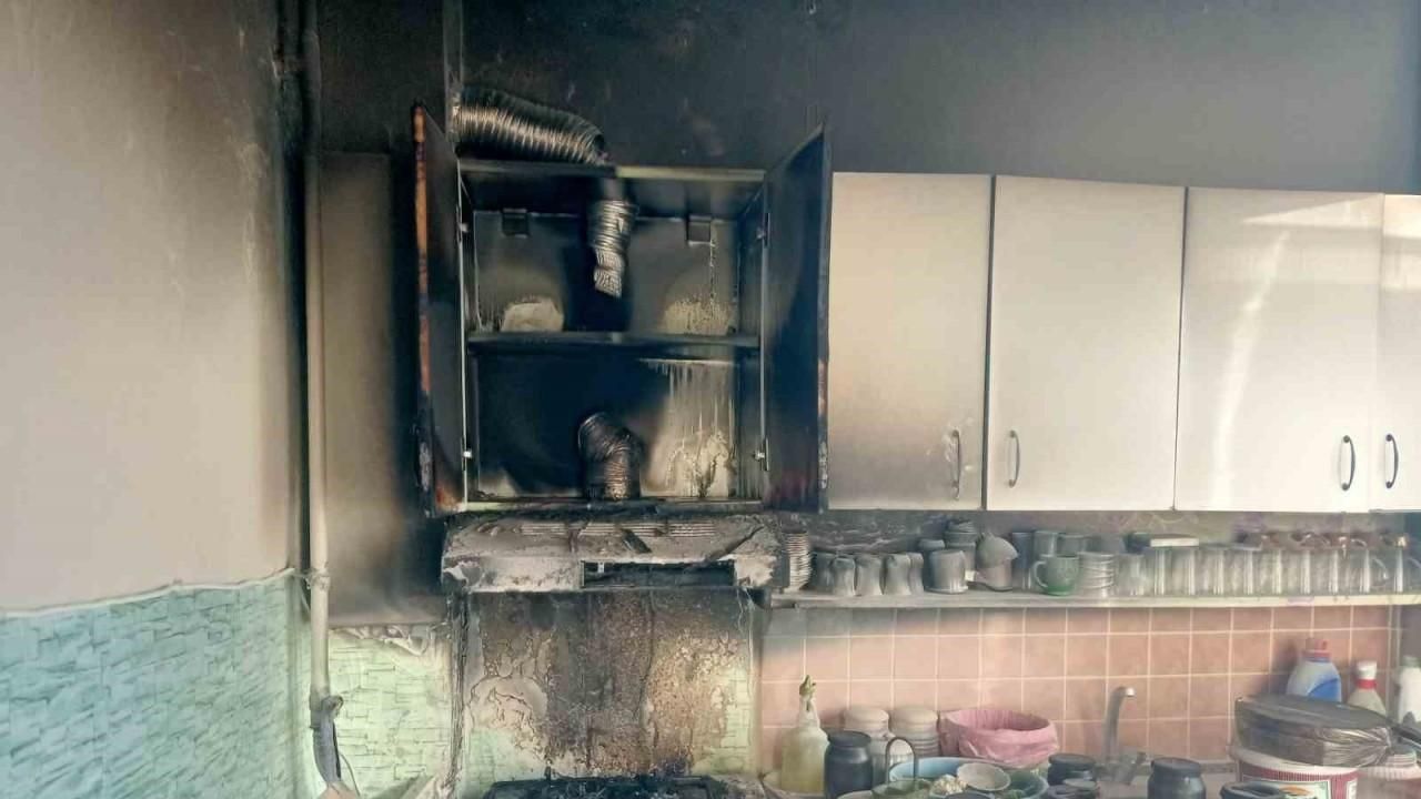 Mutfak yangını korkuttu