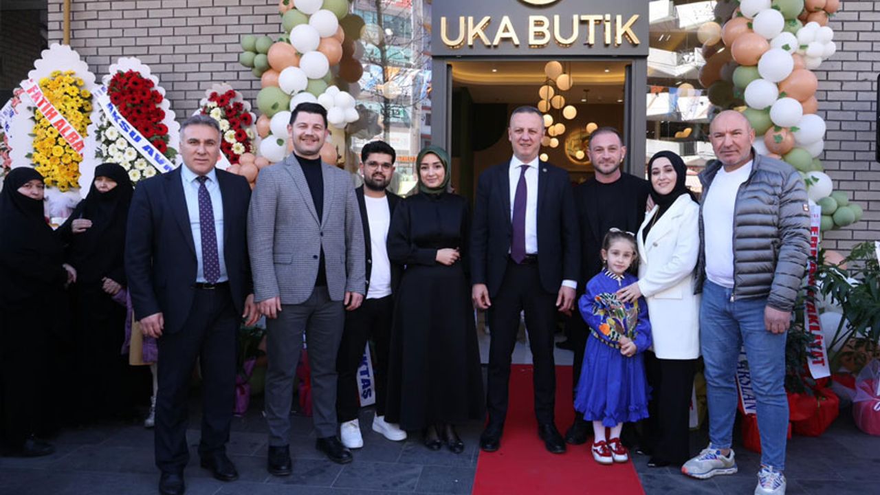 ‘Uka Butik’ ElmasPark AVM’de açıldı