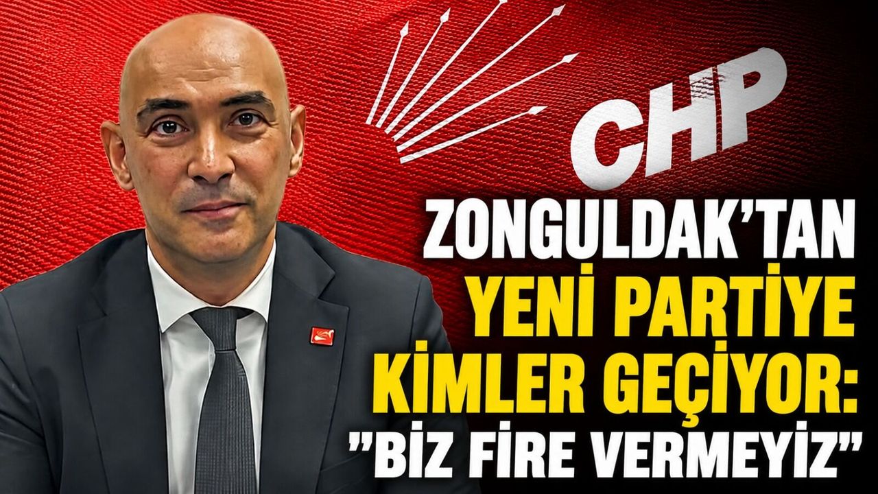 Zonguldak'tan yeni partiye kimler geçiyor: "Biz fire vermeyiz"