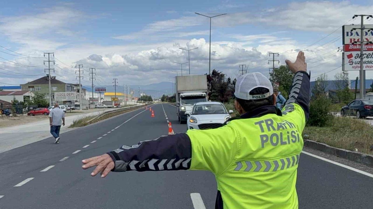 201 araç trafikten men edildi