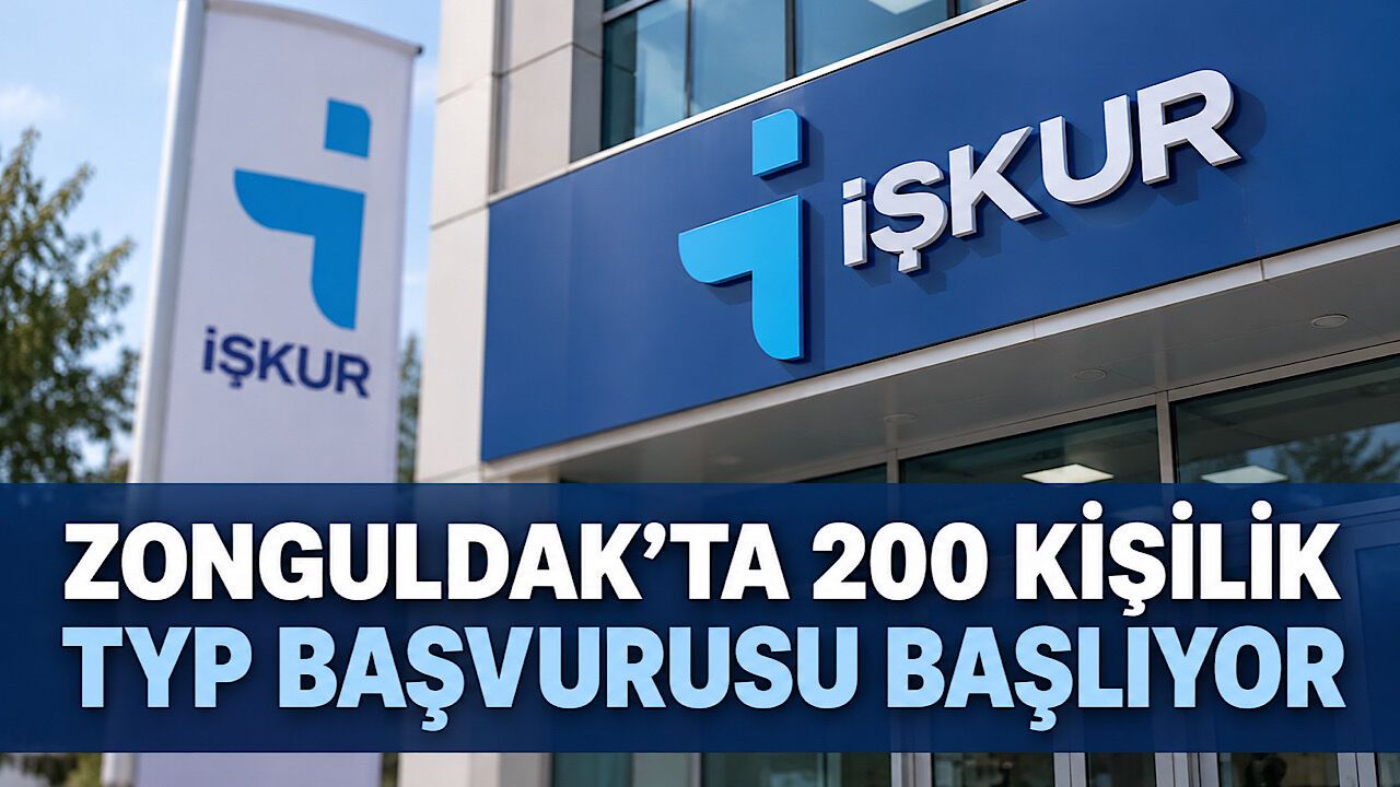 Zonguldak’ta 200 kişilik TYP başvurusu başlıyor