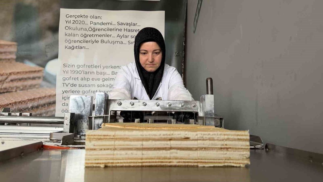 Bu gofreti tadan 50 yıl öncesine dönüyor