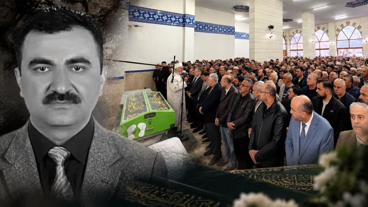Başına odunla vurulması sonucu hayatını kaybeden imam son yolculuğuna uğurlandı