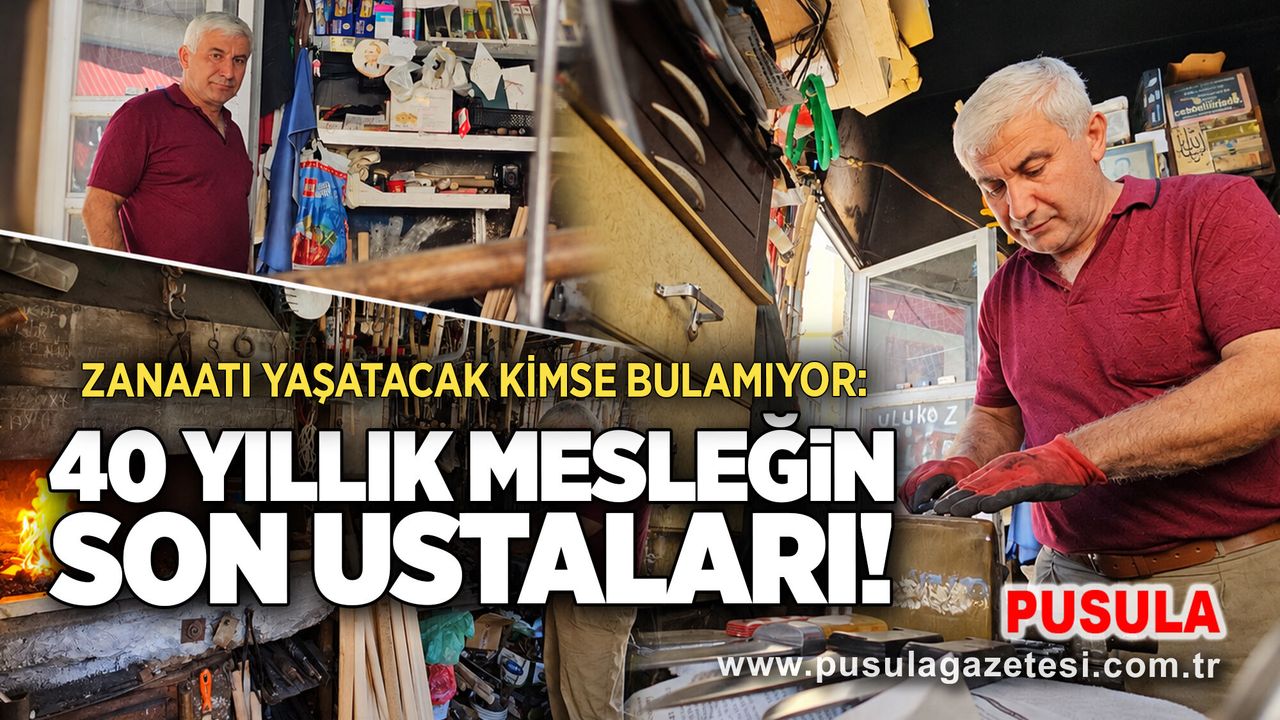 Zanaatı yaşatacak kimse bulamıyor: 40 yıllık mesleğin son ustaları!