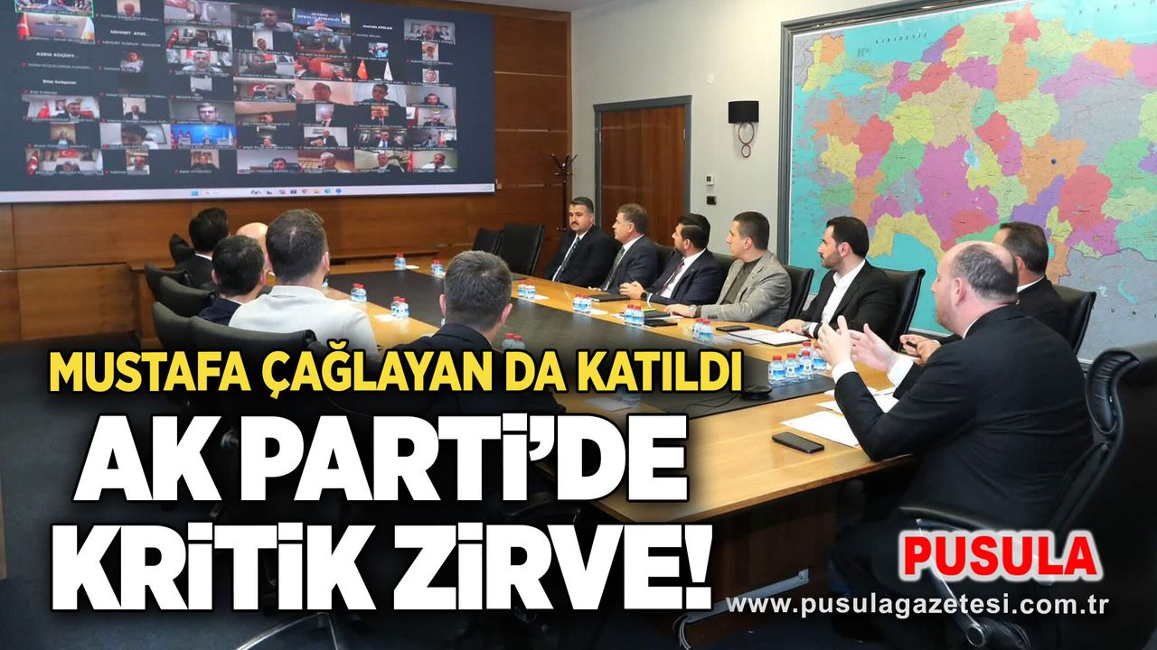 Ak Parti’de kritik zirve! Mustafa Çağlayan da katıldı