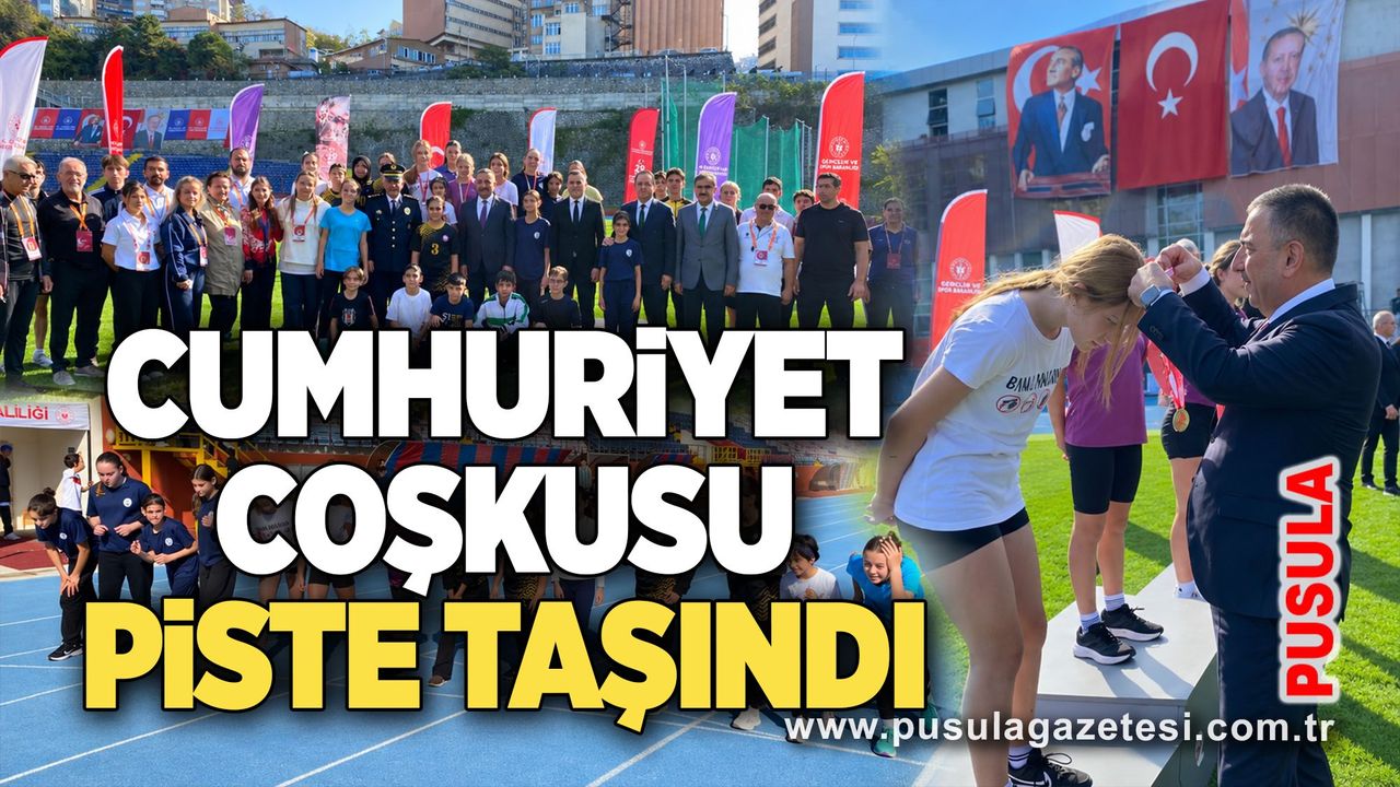 Cumhuriyet coşkusu piste taşındı