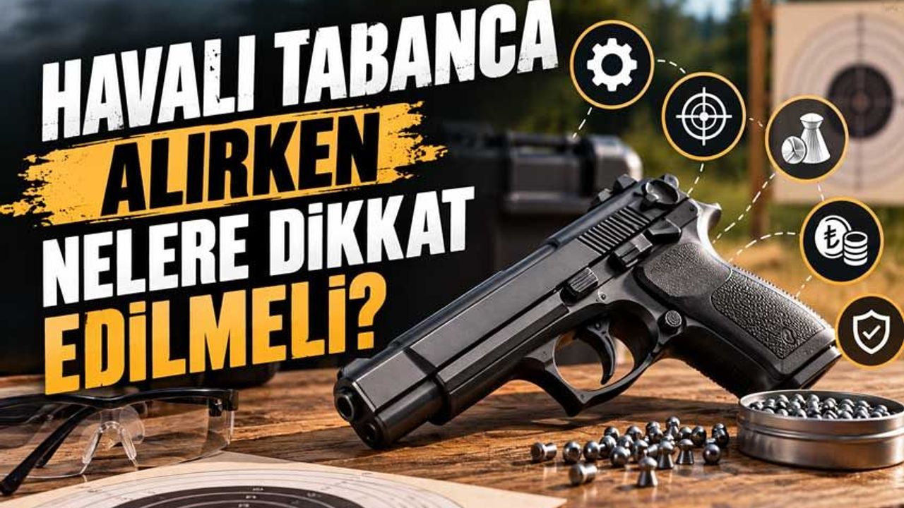 Havalı Tabanca Alırken Nelere Dikkat Edilmeli?