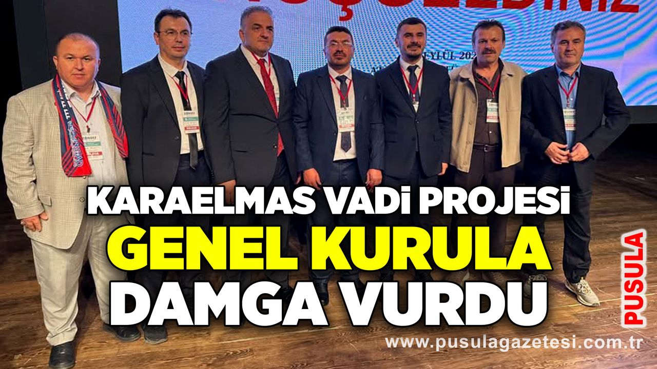 Karaelmas Vadi Projesi genel kurula damga vurdu