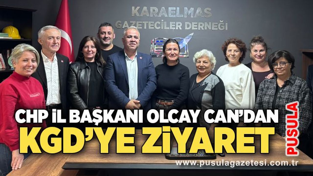 CHP İl Başkanı Olcay Can’dan KGD’ye ziyaret