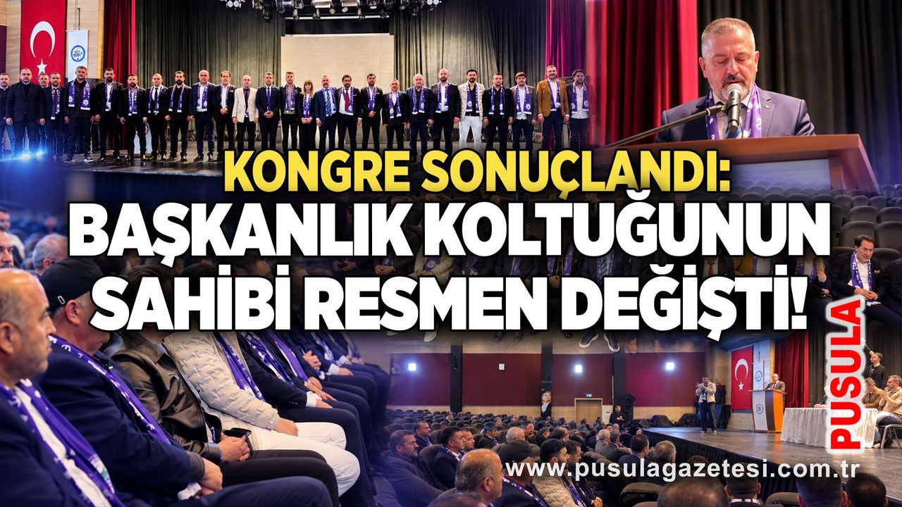 Kongre sonuçlandı: Başkanlık koltuğunun sahibi resmen değişti!