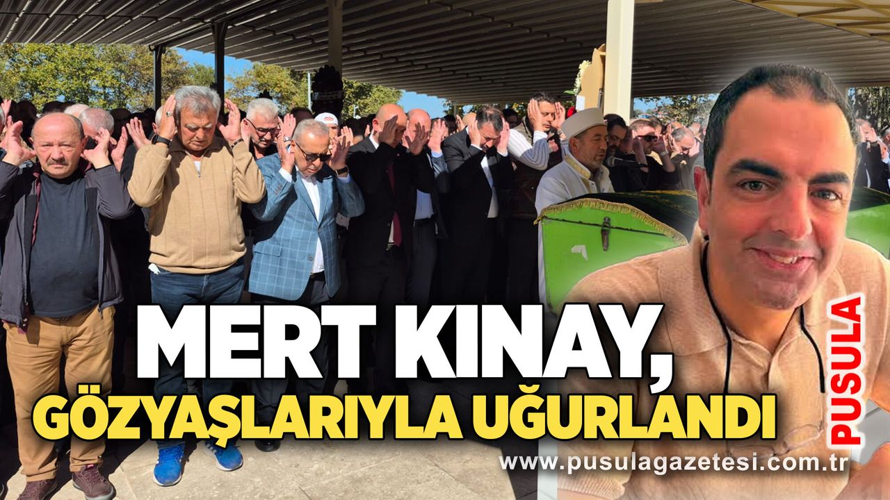 Mert Kınay, gözyaşlarıyla uğurlandı
