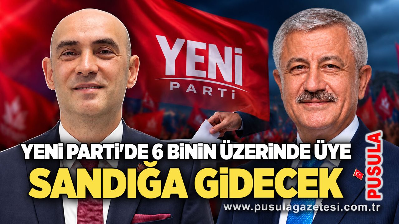 Yeni Parti'de 6 binin üzerinde üye sandığa gidecek