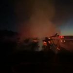 2 yayla evi yangında küle döndü