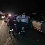 Otoyolda zincirleme kaza: 4 yaralı