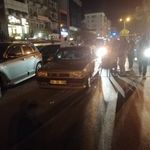 Cip, otomobile çarptı: 1 yaralı