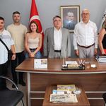 Rektör İsmail Hakkı Özölçer'den KGD'ye ziyaret