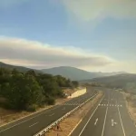 Yangın nedeniyle kapanan karayolunda son durum!
