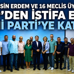 Tahsin Erdem ve 16 meclis üyesi CHP’den istifa etti: Yeni Parti’ye katıldılar