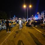 6 araçlı zincirleme kaza: 2 yaralı