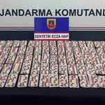 Bin 901 sentetik ecza ele geçirildi