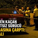 Polisten kaçan ehliyetsiz sürücü akrabasına çarptı: 2 yaralı