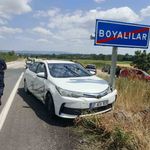 Otomobil traktörle çarpıştı: 2 yaralı