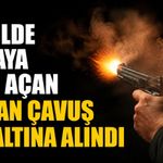 Sahilde havaya ateş açan uzman çavuş gözaltına alındı