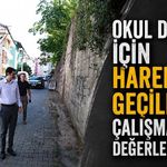 Okul duvarı için harekete geçildi: Çalışmalar değerlendirildi