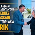 AK Parti İl Başkanı Mustafa Çağlayan’dan MHP Merkez İlçe Başkanı Gündüz Torlak’a tebrik