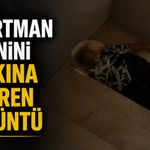 Apartman sakinini şaşkına çeviren görüntü
