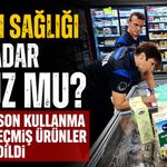 İnsan sağlığı bu kadar ucuz mu? A101’de son kullanma tarihi geçmiş ürünler tespit edildi