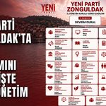 Yeni Parti Zonguldak’ta görev dağılımını yaptı: İşte yeni yönetim
