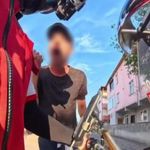 'Seni gebertirim' dedi, motokuryeye saldırdı