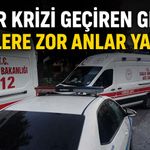 Sinir krizi geçiren genç ekiplere zor anlar yaşattı