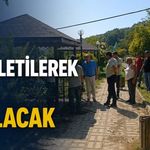 Dere genişletilerek park yapılacak