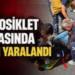 Motosiklet kazasında 1 kişi yaralandı