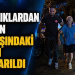 Kayalıklardan düşen 67 yaşındaki adam kurtarıldı